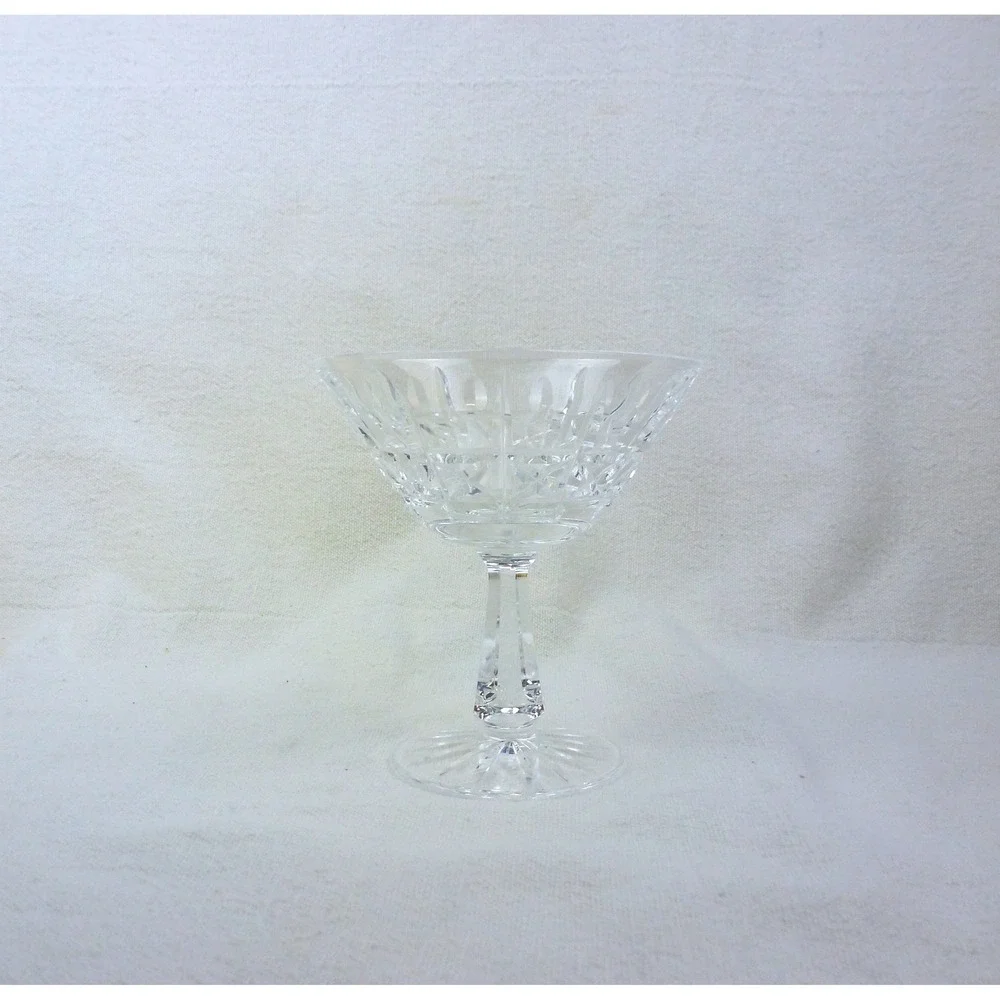 Waterford Crystal Lismore Champagne Coupe Tall Sherbet Glass‎ 4.5 inch Stemmed